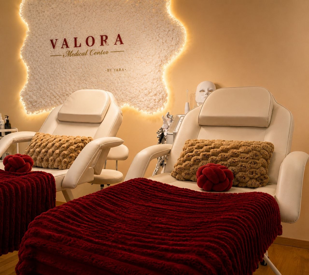 Behandlungsraum mit modernster Technik – Valora Medical Center, Kosmetikstudio Leipzig